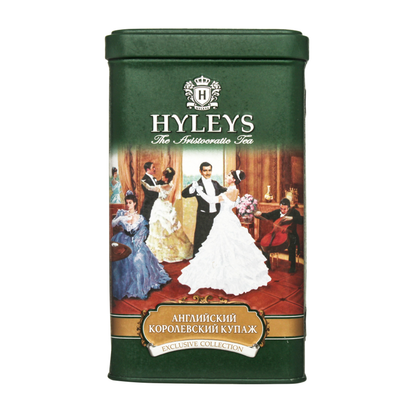 Чай Hyleys английский королевский купаж лист черн жб 125г (4791045003380)