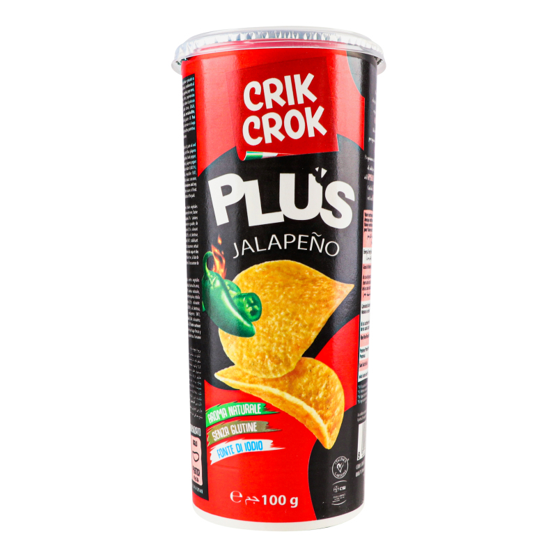 Чіпси Jalapeno Crik Crok тубус