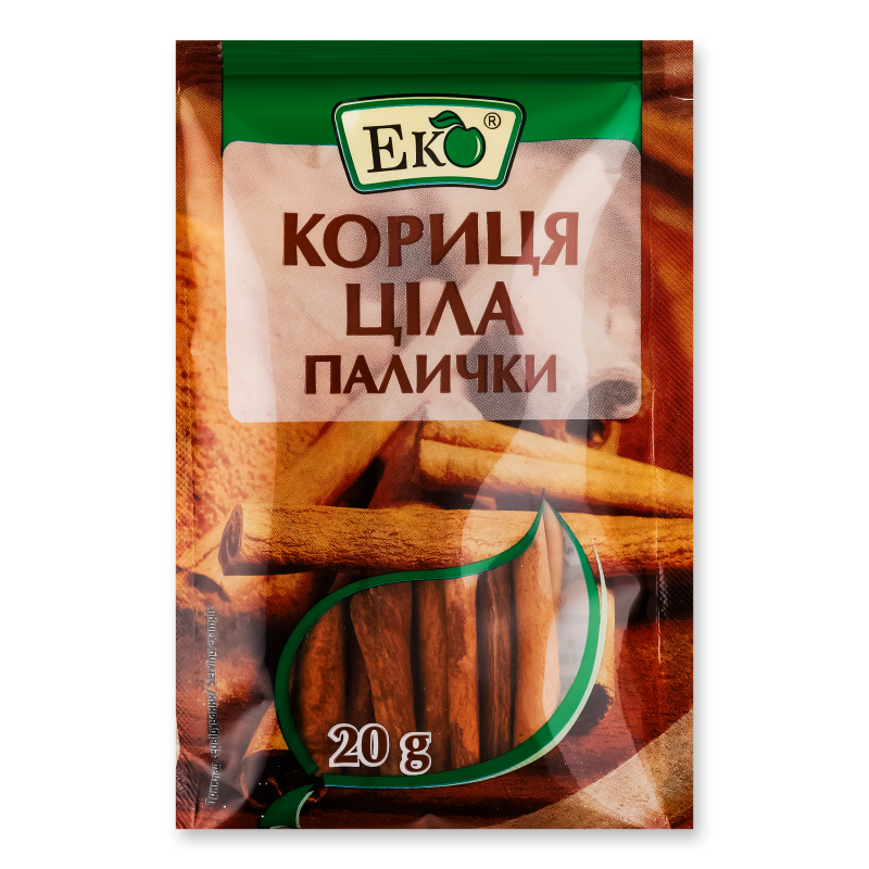 Кориця ціла палички 20г Еко