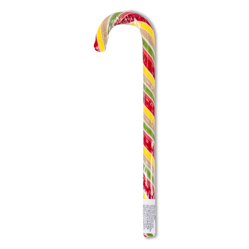 Льодяник Тростинка з смаком тутті фрутті 28г Пампулі