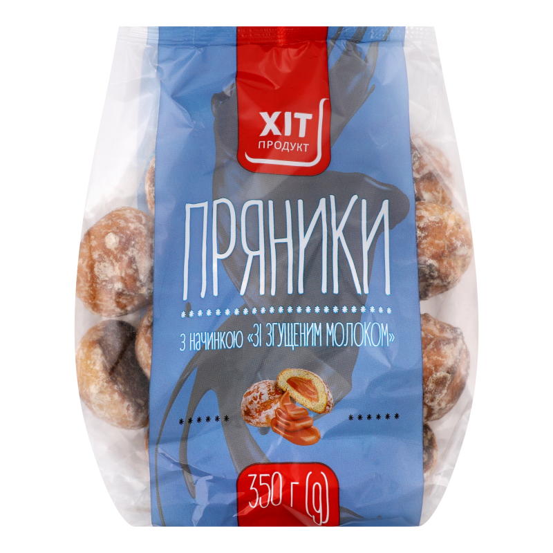 Пряники з начинкою Зі згущеним молоком Хіт продукт м/у