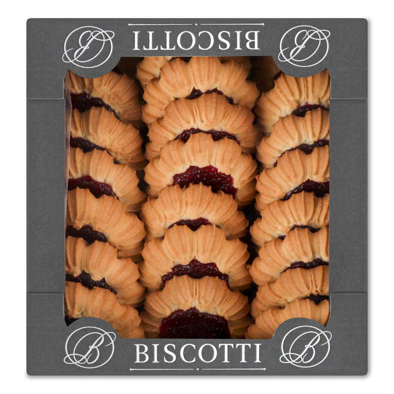 Печиво пісочно-відсадне Шарлотка фруктова 450г Biscotti