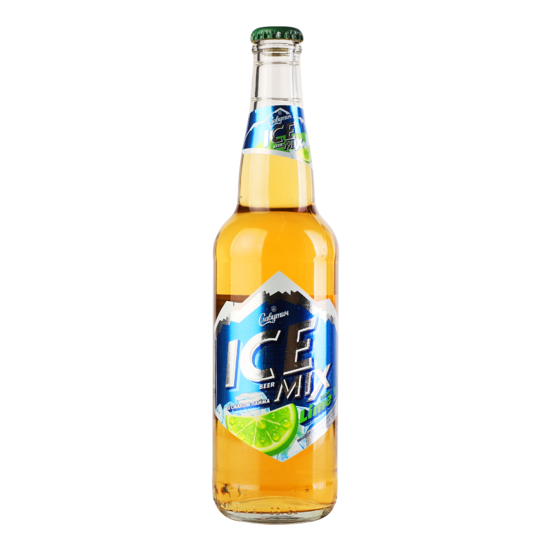Пиво специальное 0.5л 3.5% светлое пастеризованное Lime Iсe Mix