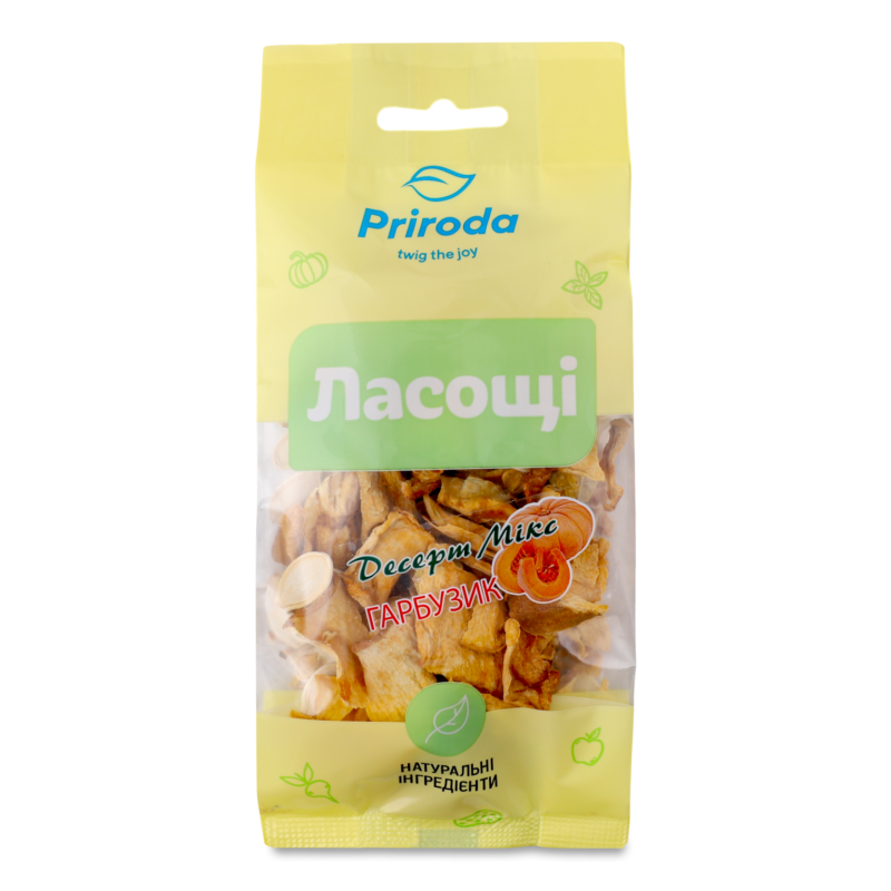 Ласощі д/гризунів Фієста Десерт Мікс Гарбузик 50г PR740156 Природа