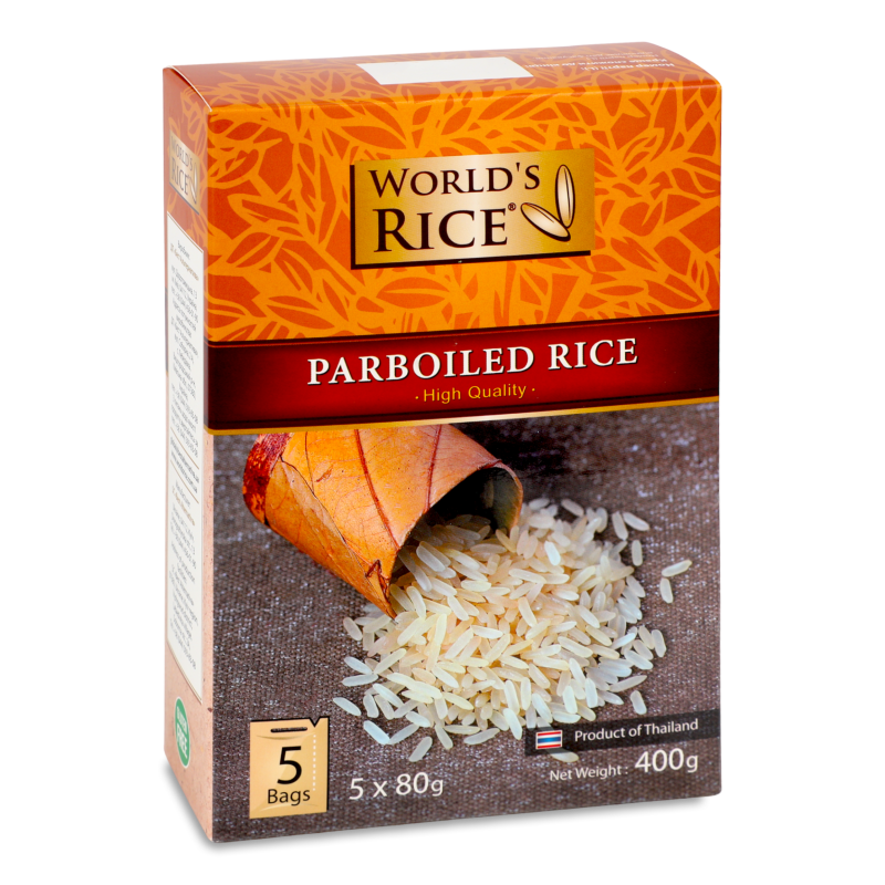 Рис Парбоілд 5*80г пакет Ворлдc Райс