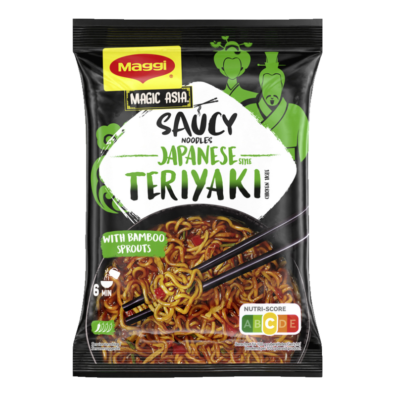 myagibepiページ Вермишель быстрого приготовления в соусе со вкусом терияки Magic