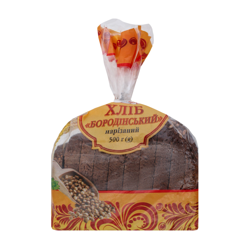 Хліб нарізний Бородинський Формула смаку м/у