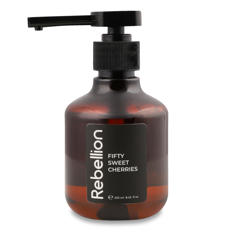 Мило рідке Fifty Sweet Cherries парфумоване 250мл з дозатором Rebellion