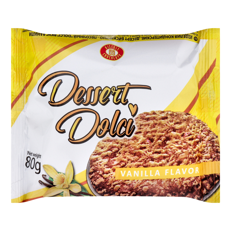 Десерт бісквітно-пісочний Vanilla Dolci Бісквіт Шоколад м/у