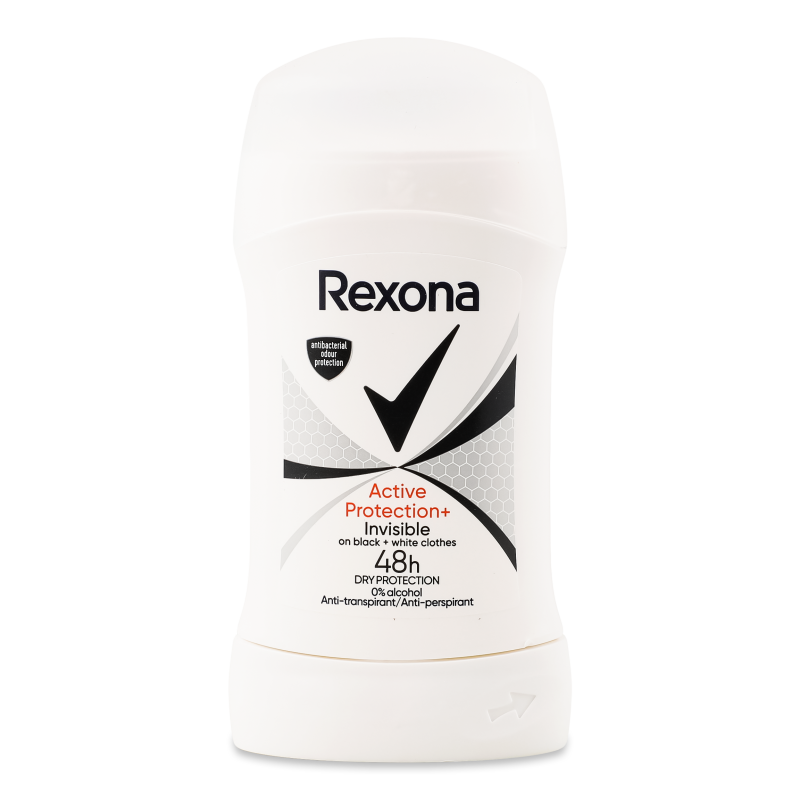 Антиперспірант Active Protection+ Invisible твердий 50мл Rexona
