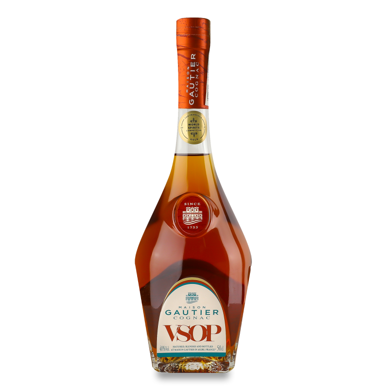 Коньяк VSOP 40% 0,5л Gautier
