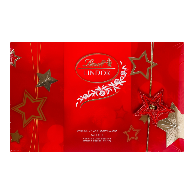 Цукерки молочні Xmas Present Lindor Lindt к/у