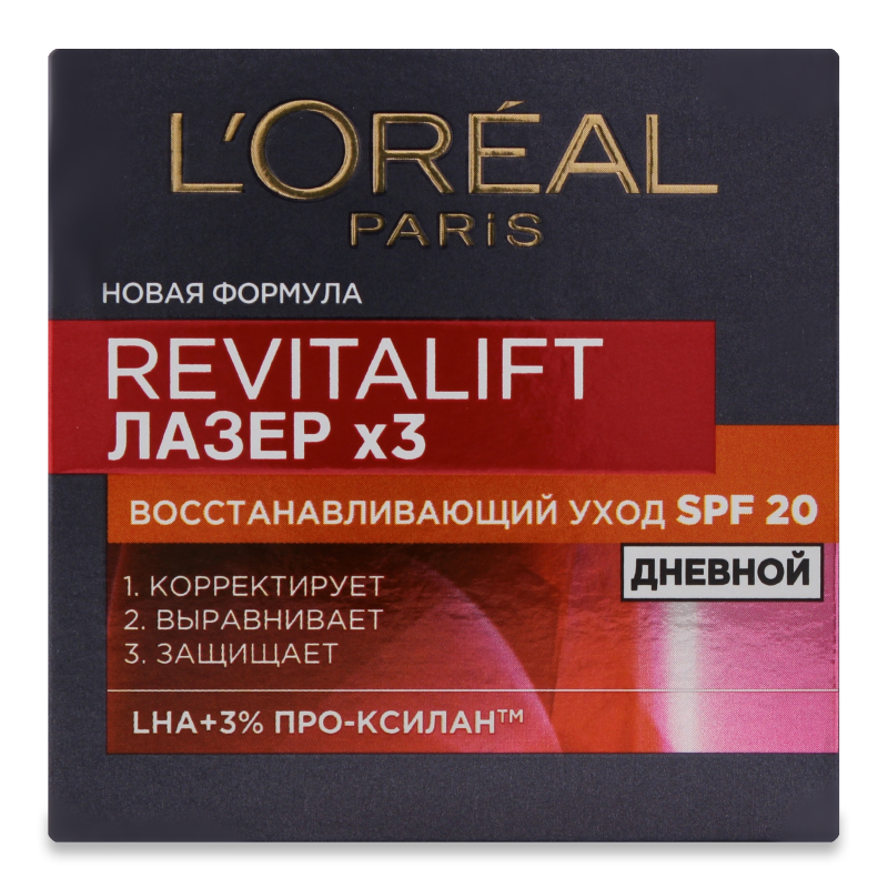 Крем-догляд д/обличчя Revitalift Laser X3 антивіковий денний SPF25 50мл L’Oreal