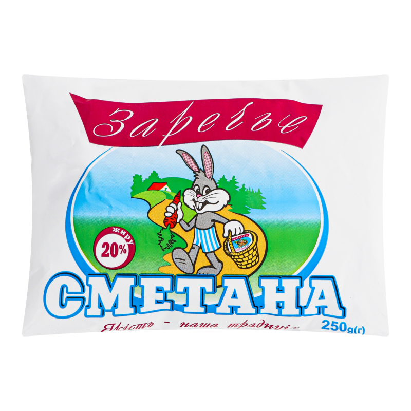 Сметана 20% Заречье м/у