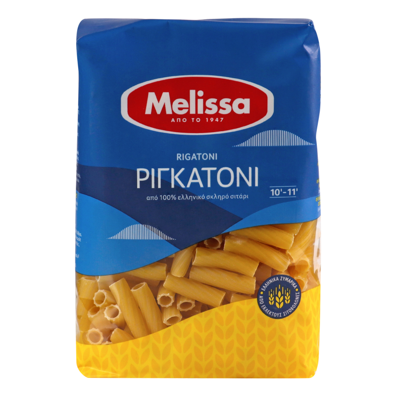 Вироби макаронні Rigatoni Melissa м/у