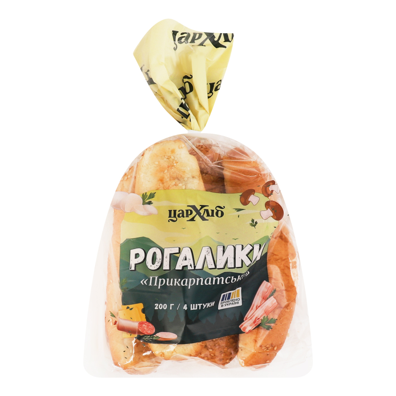 Рогалики Прикарпатські Цар хліб м/у 4х