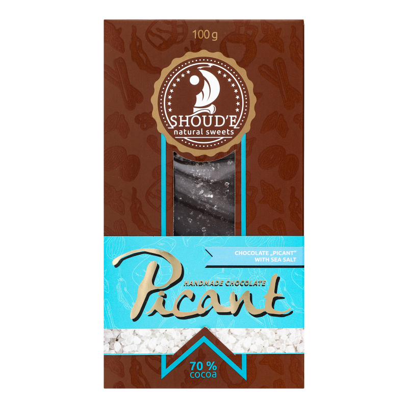 Шоколад с морской солью Пикант Shoud'e к/у 100г SHOUD'E(4820078233263 ...