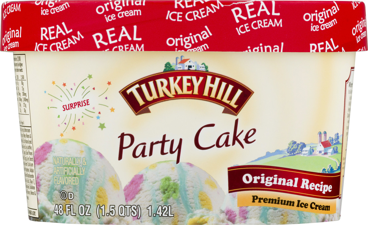 Turkey Hill Original Recipe Premium Ice Cream Party Cake Turkey Hill