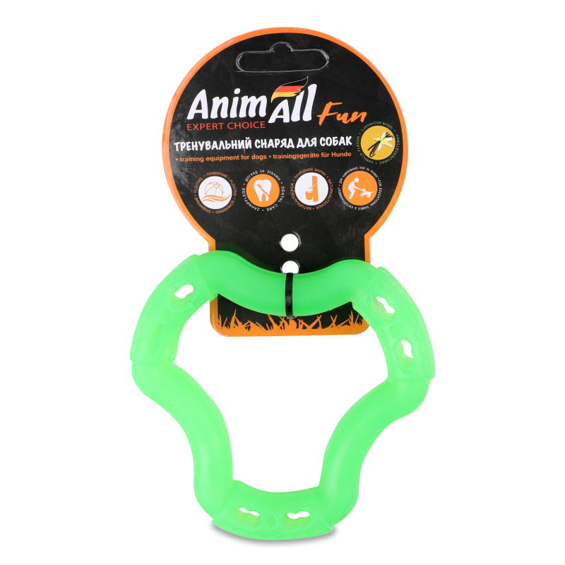 Іграшка д/собак Кільце 6сторін 12см в асортименті ЕнімАлл Фан