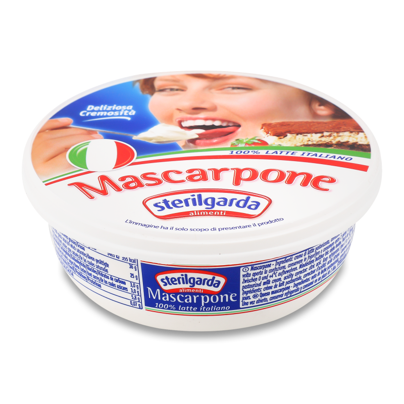 Сир Маскарпоне 35% 250г Стерілгарда