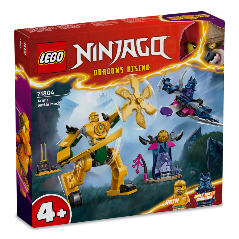 Конструктор Ніндзяго Бойовий робот Аріна 71804 Лего
