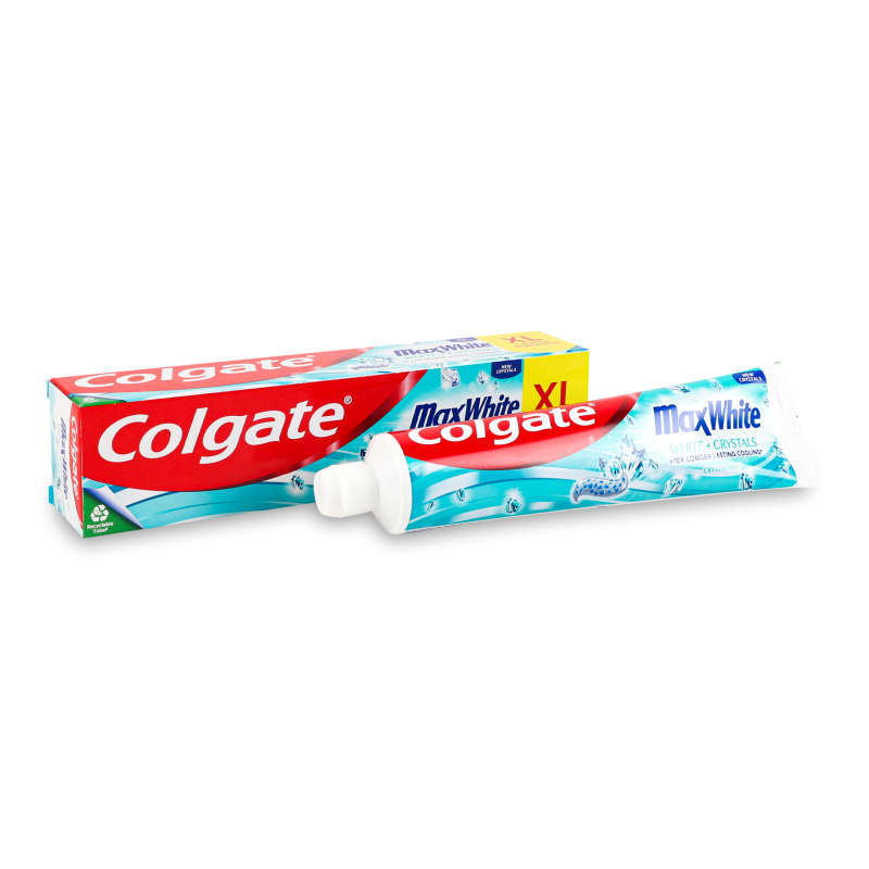 Паста зубна Crystal mint Max White 125мл Colgate