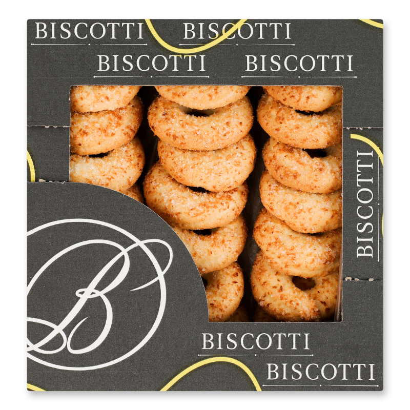 Печиво пісочно-відсадне Кокоша 295г Biscotti