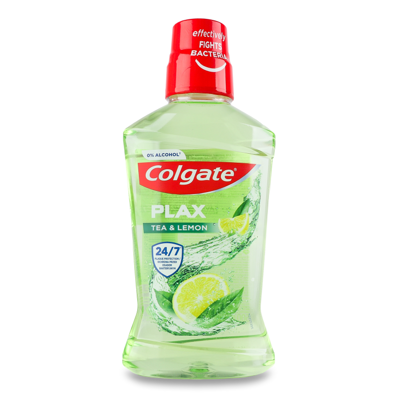 Ополіскувач д/ротової порожнини Plax Tea&Lemon 500мл Colgate