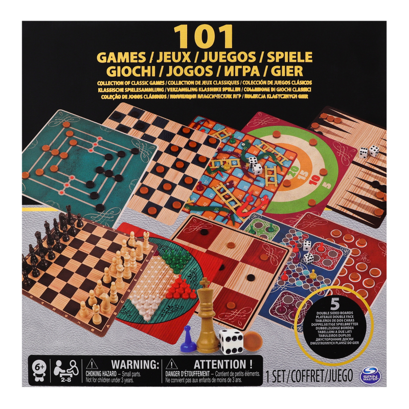 Набор настольных игр для детей от 6лет №SM98377/6033154 101 Игра Spin ...
