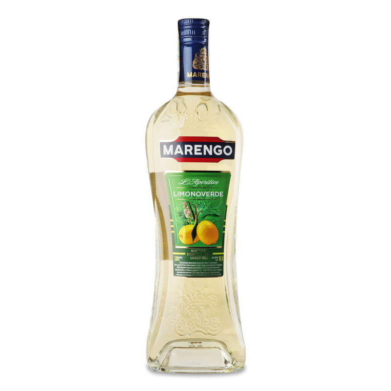 Вино Limonverde ароматизоване біле десертне 16% 1л Marengo
