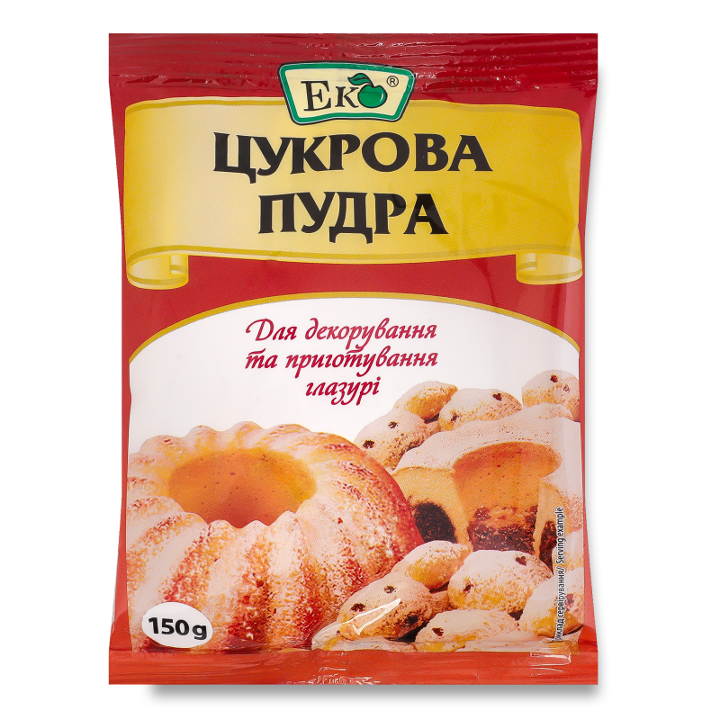 Пудра цукрова 150г Еко
