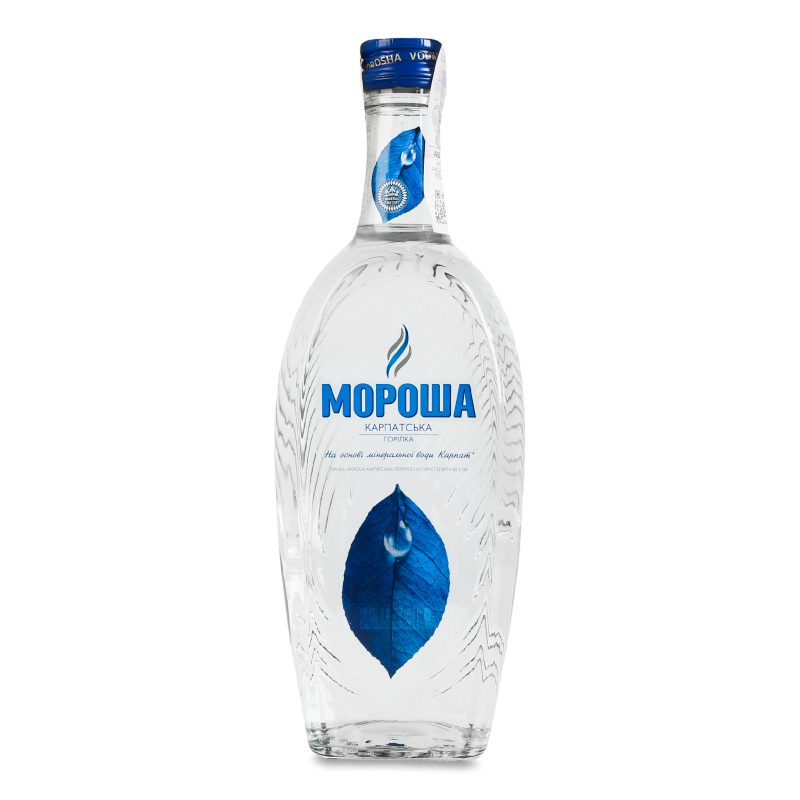 Горілка Карпатська 40% 0,5л Мороша