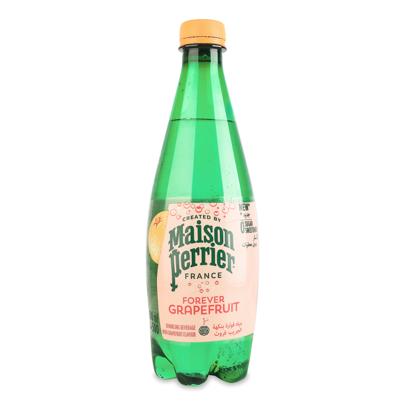 Вода мінеральна Forever Grapefruit газована 0,5л пет Maison Perrier