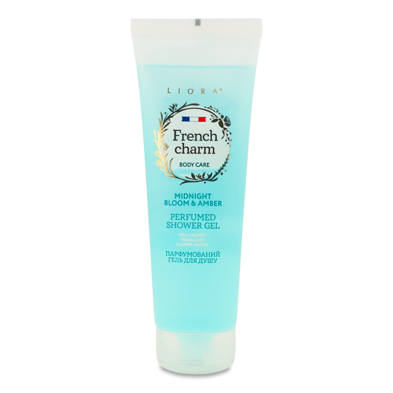 Гель д/душу French charm Midnight bloom&Amber парфумований 260мл Liora