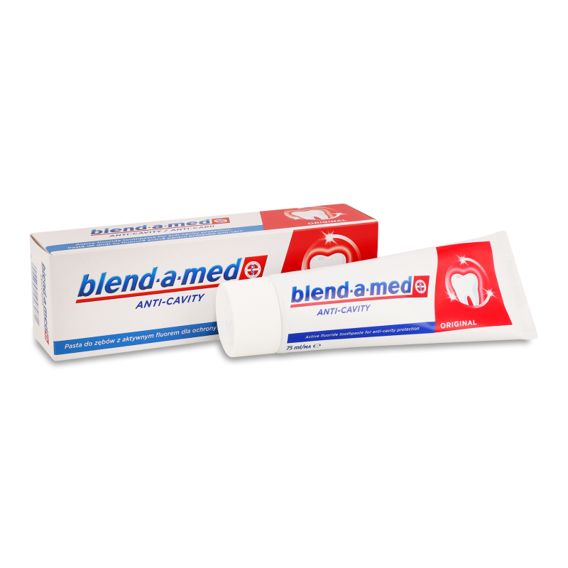 Паста зубна Анти-карієс Оріджинал 75мл Бленд-а-мед