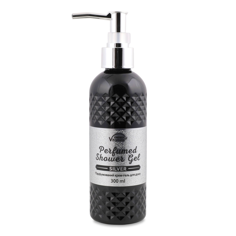 Крем-гель д/душу Сільвер парфумований 300мл з дозатором Енерджі оф Вітамінс