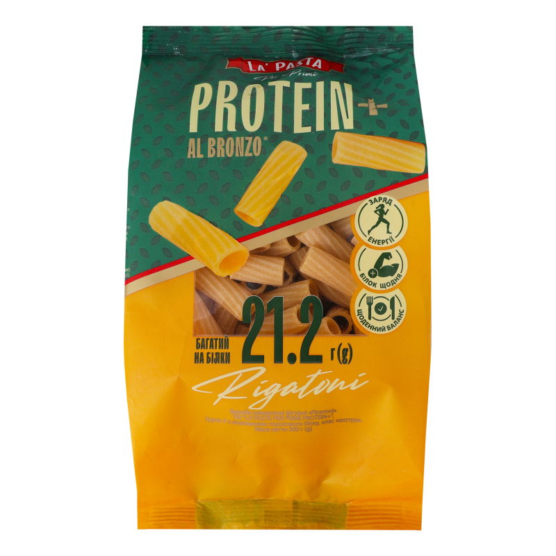 Изделия макаронные фигурные из твердых сортов пшеницы Ригатони