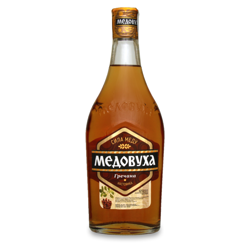Настоянка Гречана 40% 0,5л Медовуха