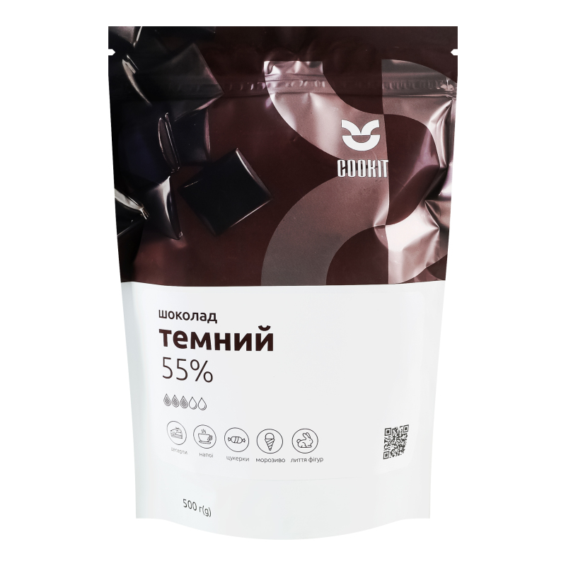 Шоколад 55% темний Cookit д/п