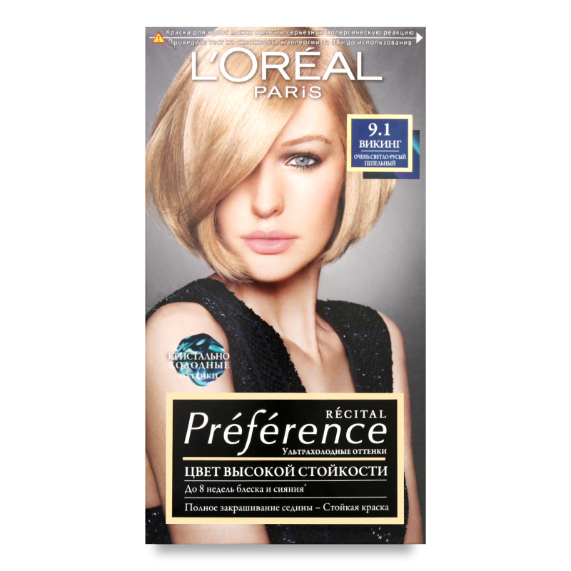 Фарба д/волосся Preference 9.1 вікінг L’Oreal