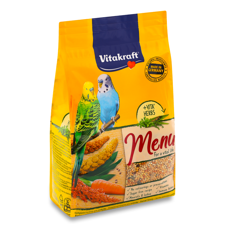 Корм д/папуг Преміум меню 500г арт21441 Вітакрафт