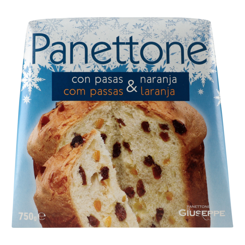 Кекс з родзинками та апельсиновими цукатами Panettone Giuseppe Polo к/у