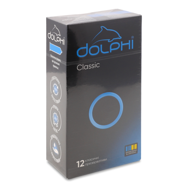 Презервативи Класичні 12шт Долфі