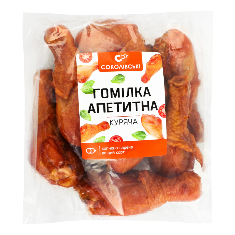 Гомілка куряча Апетитна Соколівські в/к в/с кг