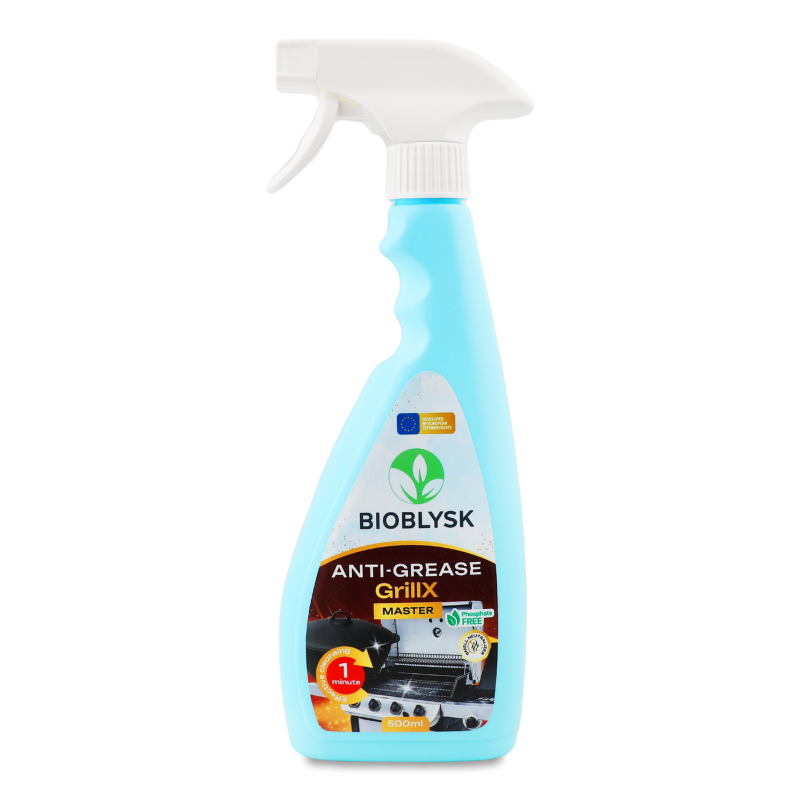 Засіб д/видалення жиру та нальоту Grillx Master 500мл спрей BioBlysk
