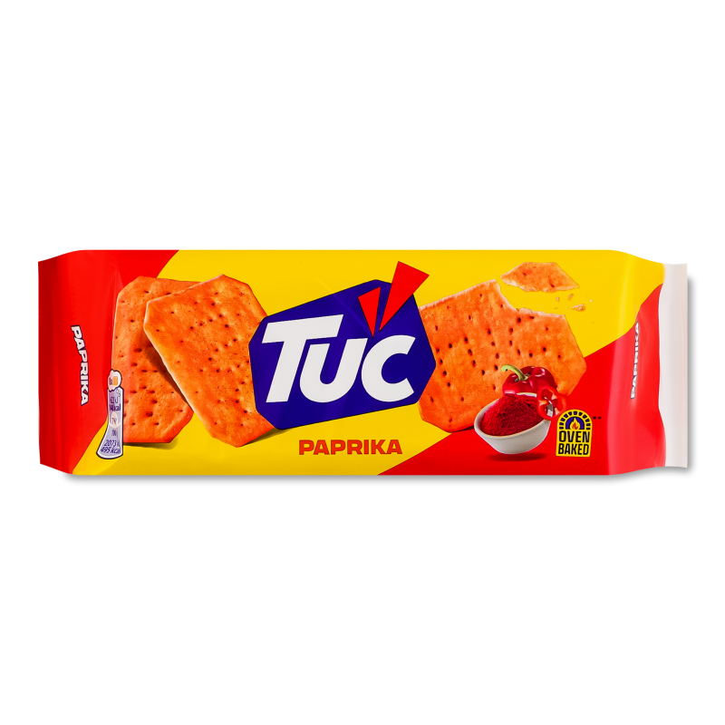 Крекер солоний з смаком паприки 100г Тук