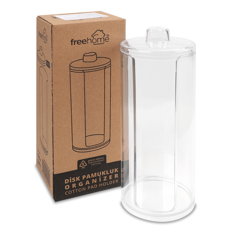 Диспенсер д/ватних дисків пластик OKY-656 Окіанус