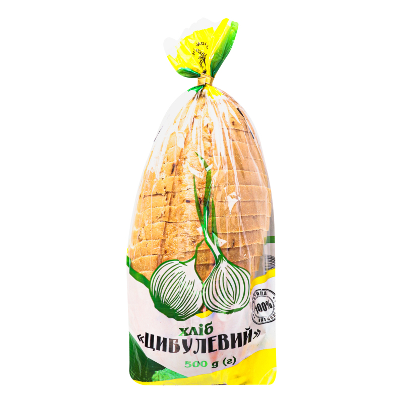 Хлеб нарезной Луковый ТОВ Хлібна майстерня Грін м/у 500г No Brand ...