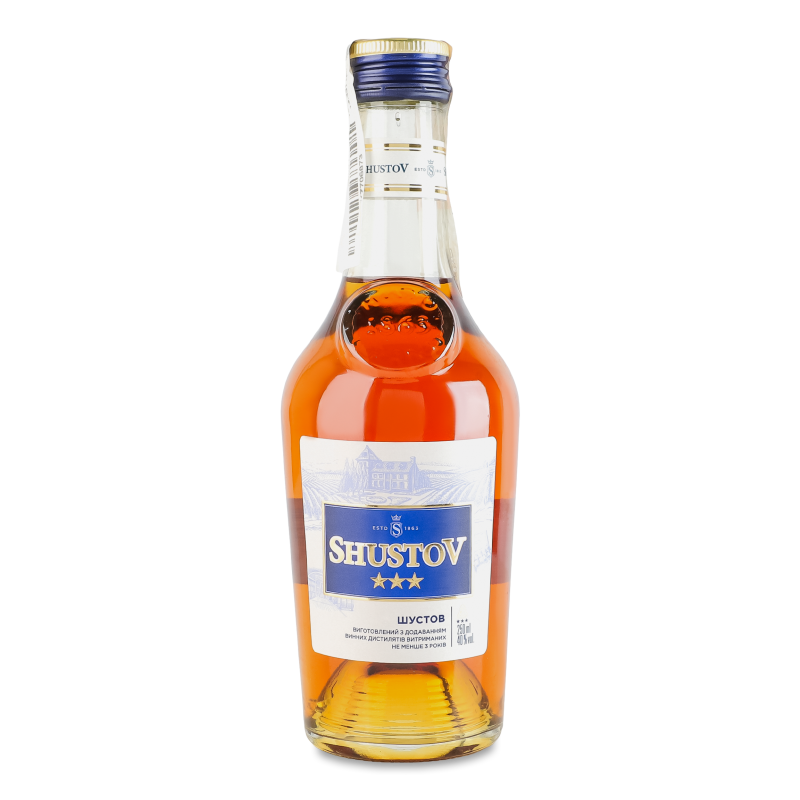 Напій спиртний Золота колекція *** 40% 0,25л ShustoV