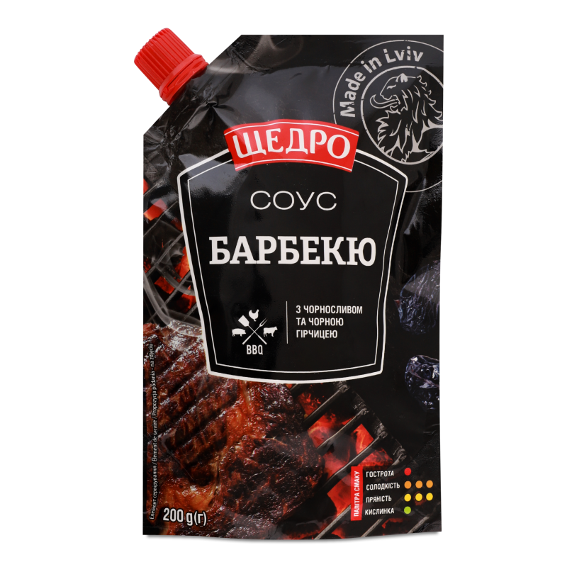 Соус Барбекю 200г д/п Щедро